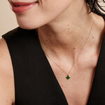 Collier Marvella Or Jaune Malachite - Colliers Femme | Histoire d&rsquo;Or