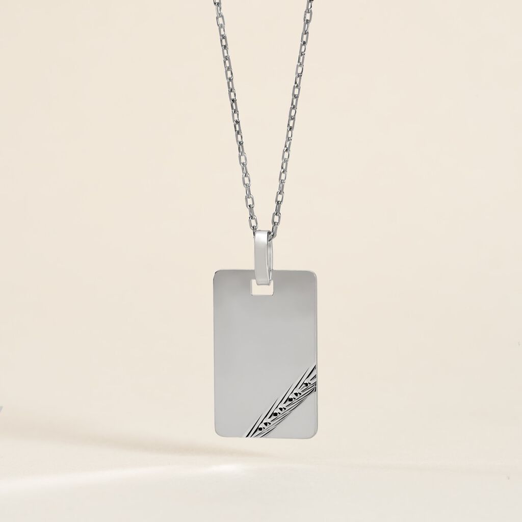 Pendentif Tao Argent Blanc - Pendentifs Famille | Histoire d’Or