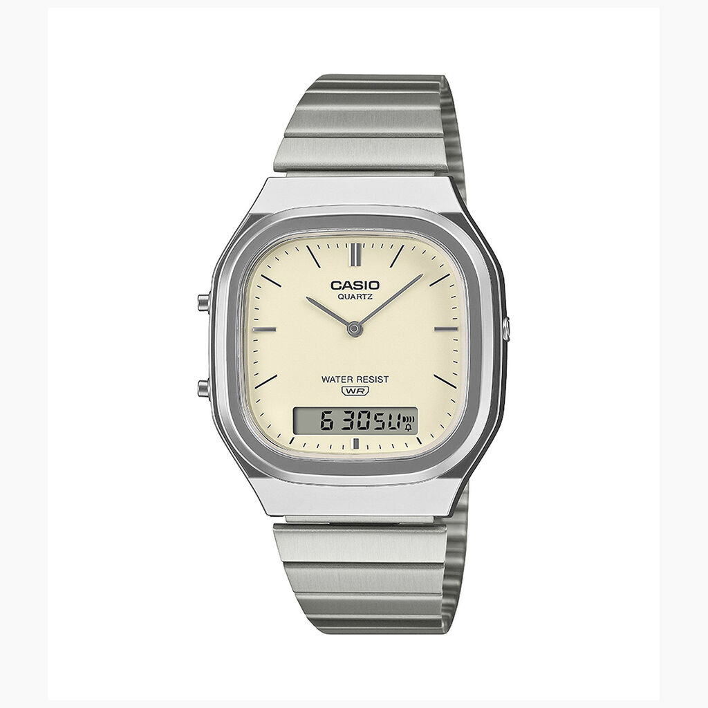 Montre Casio Collection Aq240 Jaune - Montres Unisex | Histoire d&rsquo;Or