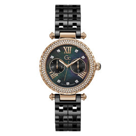 Montre Gc Primechic Nacre Noir - Montres Femme | Histoire d’Or
