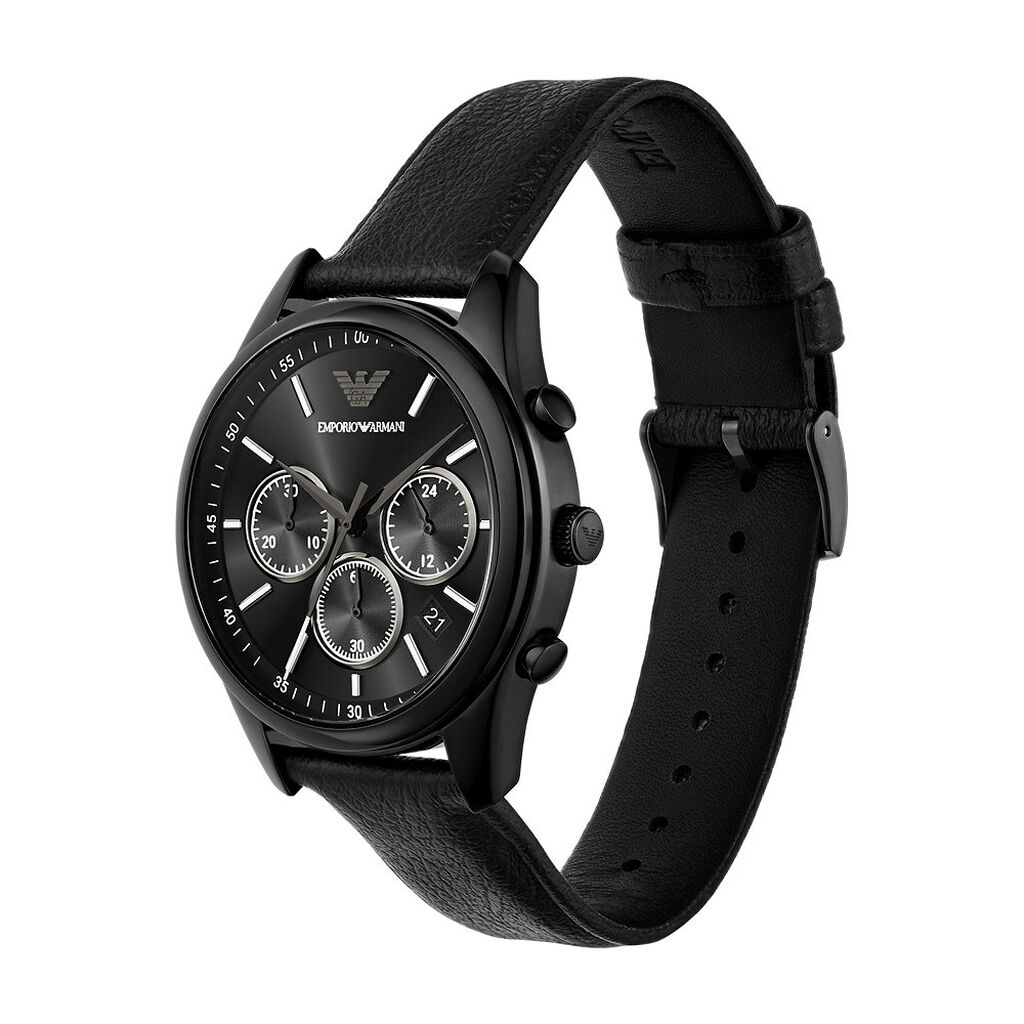 Montre Emporio Armani Noir - Montres Homme | Histoire d’Or