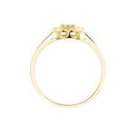 Bague Manora Or Jaune Diamant - Bagues avec pierre Femme | Histoire d&rsquo;Or