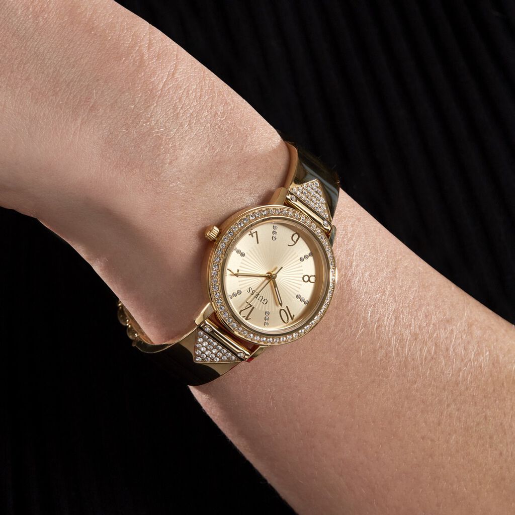 Montre Guess Tri Luxe Champagne - Montres Femme | Histoire d’Or