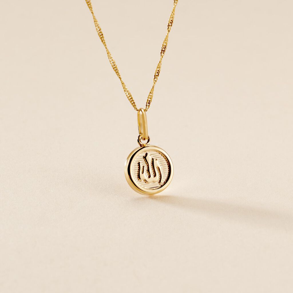 Pendentif Luz Or Jaune - Pendentifs Famille | Histoire d&rsquo;Or