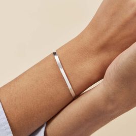 Bracelet Argent Blanc Millo - Bracelets fantaisie Femme | Histoire d’Or