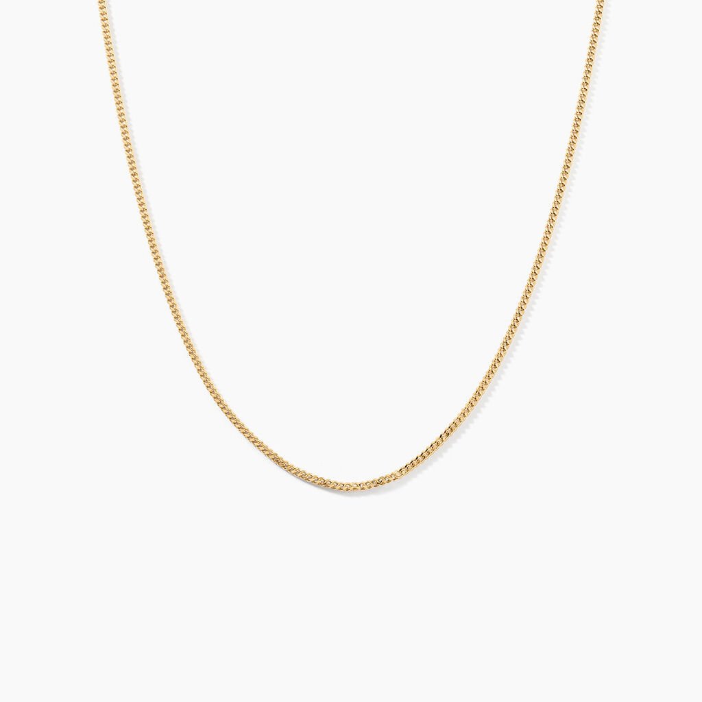 Cha&icirc;ne Maille Gourmette Or Jaune - Chaines Famille | Histoire d&rsquo;Or