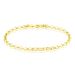 Bracelet Elviaae Maille Jaseron Or Jaune - Bracelets chaîne Femme | Histoire d’Or