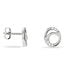 Boucles D'oreilles Puces Annea Argent Blanc Oxyde De Zirconium - Boucles d'oreilles fantaisie Femme | Histoire d’Or