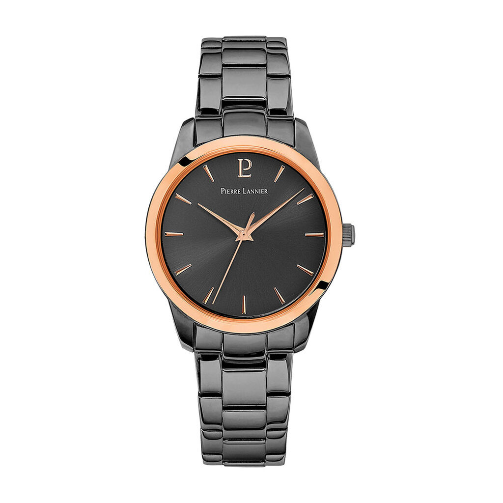 Montre Pierre Lannier Roxane Gris - Montres Femme | Histoire d’Or