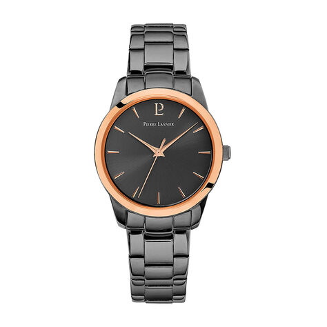 Montre Pierre Lannier Roxane Gris - Montres Femme | Histoire d’Or