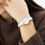 Montre Festina Ceramic Bimatiere Nacre Blanche - F&ecirc;te des m&egrave;res Femme | Histoire d&rsquo;Or