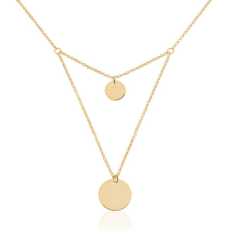 Collier Nuala Plaqu&eacute; Or Jaune - Colliers doubles et triples cha&icirc;nes Femme | Histoire d&rsquo;Or