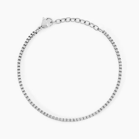 Bracelet Coraly Acier Blanc - Bijoux sans pierre Femme | Histoire d&rsquo;Or