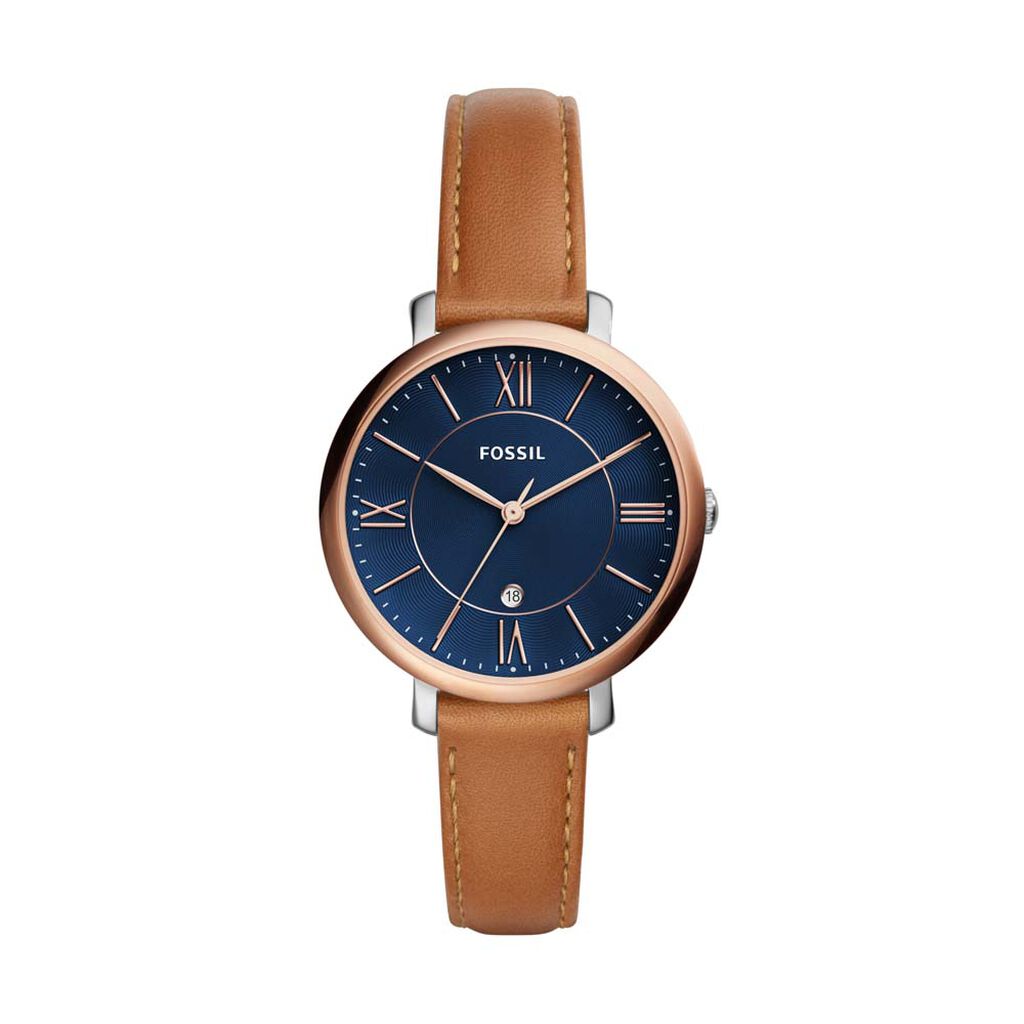 Montre Fossil Jacqueline Bleu - Montres Femme | Histoire d’Or