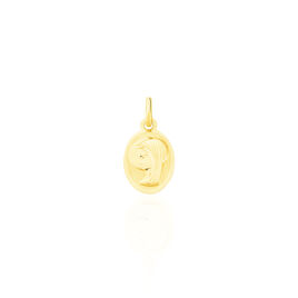 Pendentif Vierge Ovale Or Jaune - Pendentifs Baptême Famille | Histoire d’Or