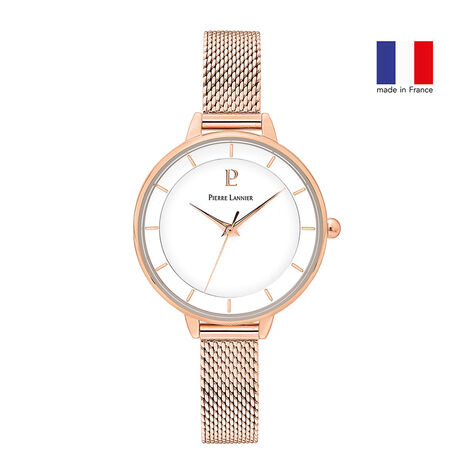Montre Pierre Lannier Delice Blanc - Montres Femme | Histoire d’Or