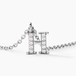 Collier Neruda Argent Blanc Oxyde De Zirconium - Colliers fantaisie Femme | Histoire d&rsquo;Or