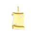 Pendentif Sirona Parchemin Message Or Jaune - Pendentifs Famille | Histoire d’Or