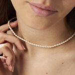 Collier Alceste Or Jaune Perle De Culture - Colliers Femme | Histoire d&rsquo;Or