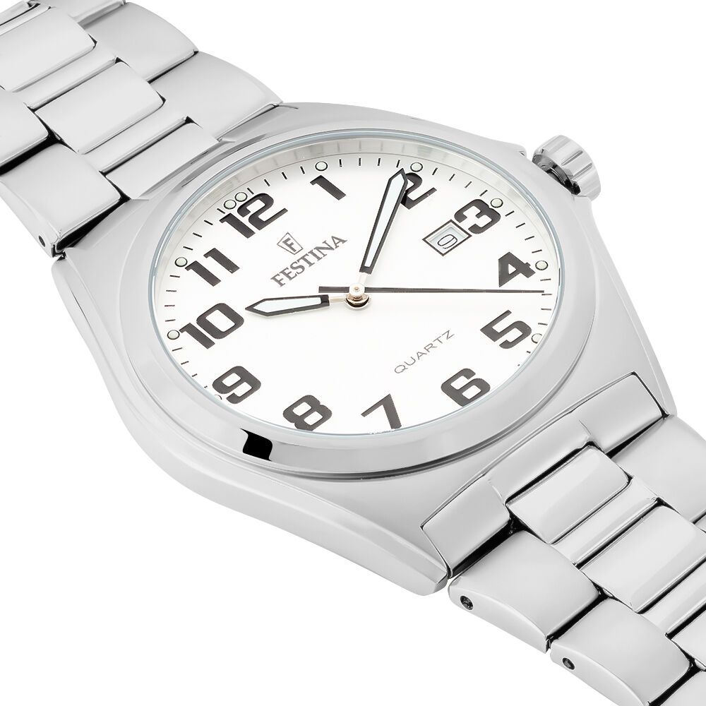 Montre festina sales blanche homme