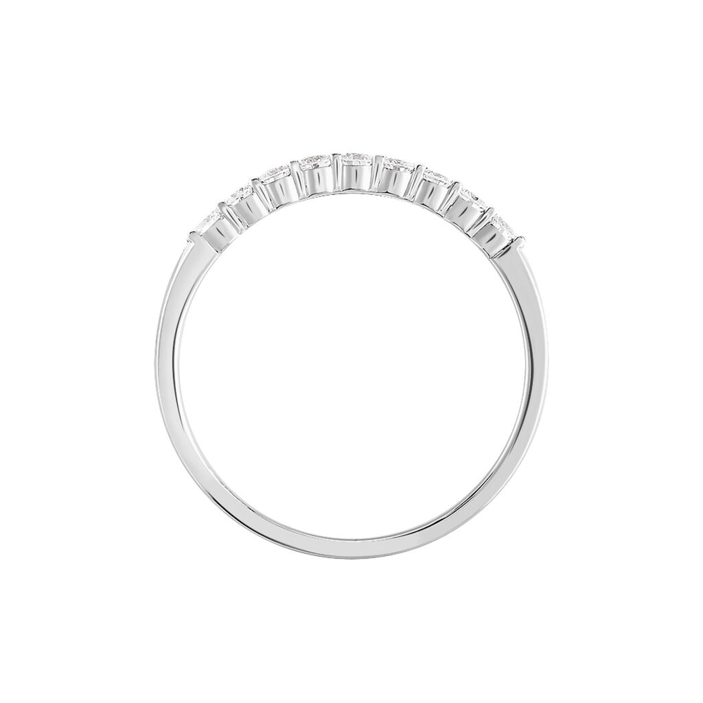 Alliance Hera Or Blanc Diamant - Alliances Femme | Histoire d’Or