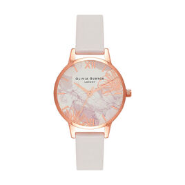 Montre Olivia Burton Abstract Florals Blanc - Montres Femme | Histoire d’Or