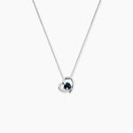 Collier Or Blanc Eliana Topaze Oxydes - Colliers Femme | Histoire d&rsquo;Or