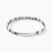 Bracelet Identité Isidore Acier Blanc - Bracelets Homme | Histoire d’Or