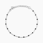 Bracelet Argent Polka - F&ecirc;te des m&egrave;res Femme | Histoire d&rsquo;Or