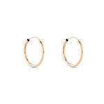 Cr&eacute;oles Or Rose - Boucles d'oreilles cr&eacute;oles Femme | Histoire d&rsquo;Or