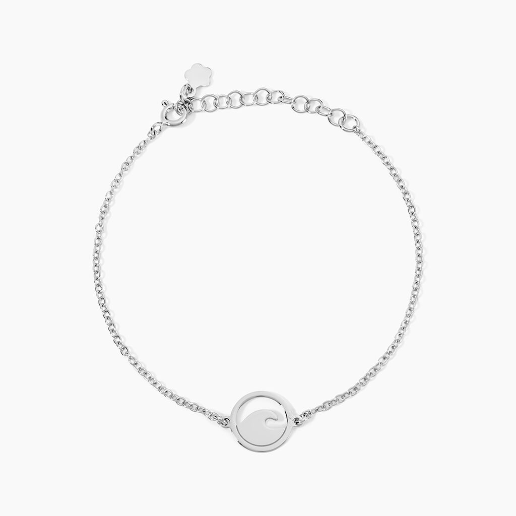 Bracelet Hawai Argent Blanc - Bracelets Femme | Histoire d&rsquo;Or