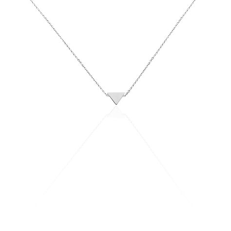 Collier Trilia Argent Blanc - Colliers fantaisie Femme | Histoire d&rsquo;Or