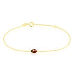 Bracelet Helidie Coccinelle Or Jaune - Bracelets Enfant | Histoire d&rsquo;Or