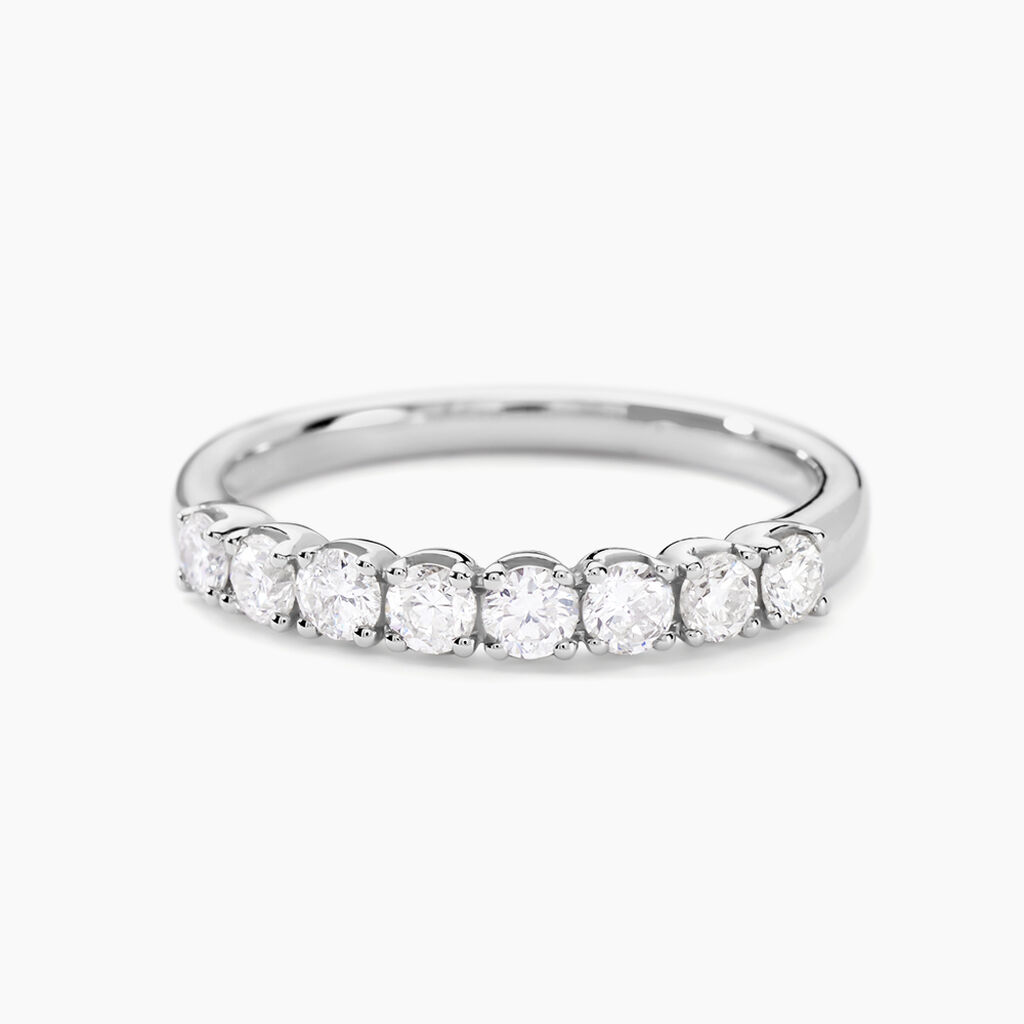 Alliance Hera Or Blanc Diamant - Alliances Femme | Histoire d&rsquo;Or