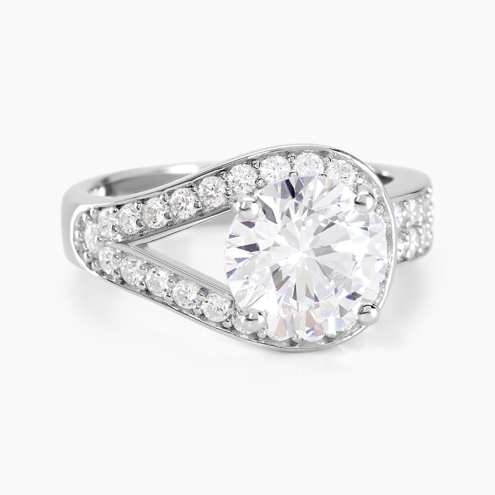 Bague shop argent fiancaille