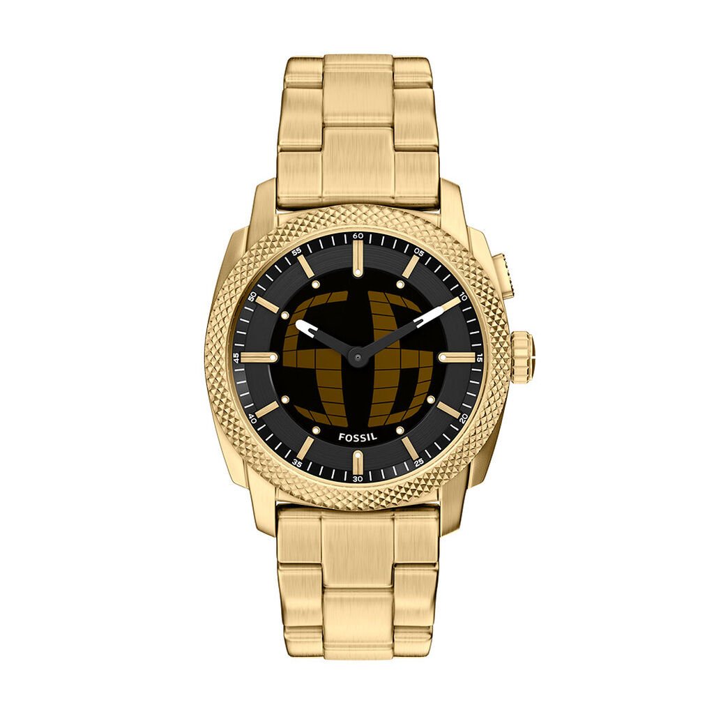 Montre Fossil Machine Big Tic Noir - Montres Homme | Histoire d&rsquo;Or