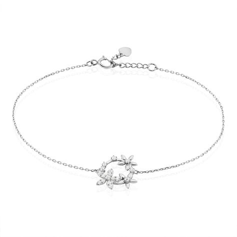 Bracelet Elinia Argent Blanc Oxyde De Zirconium - Bracelets Femme | Histoire d’Or