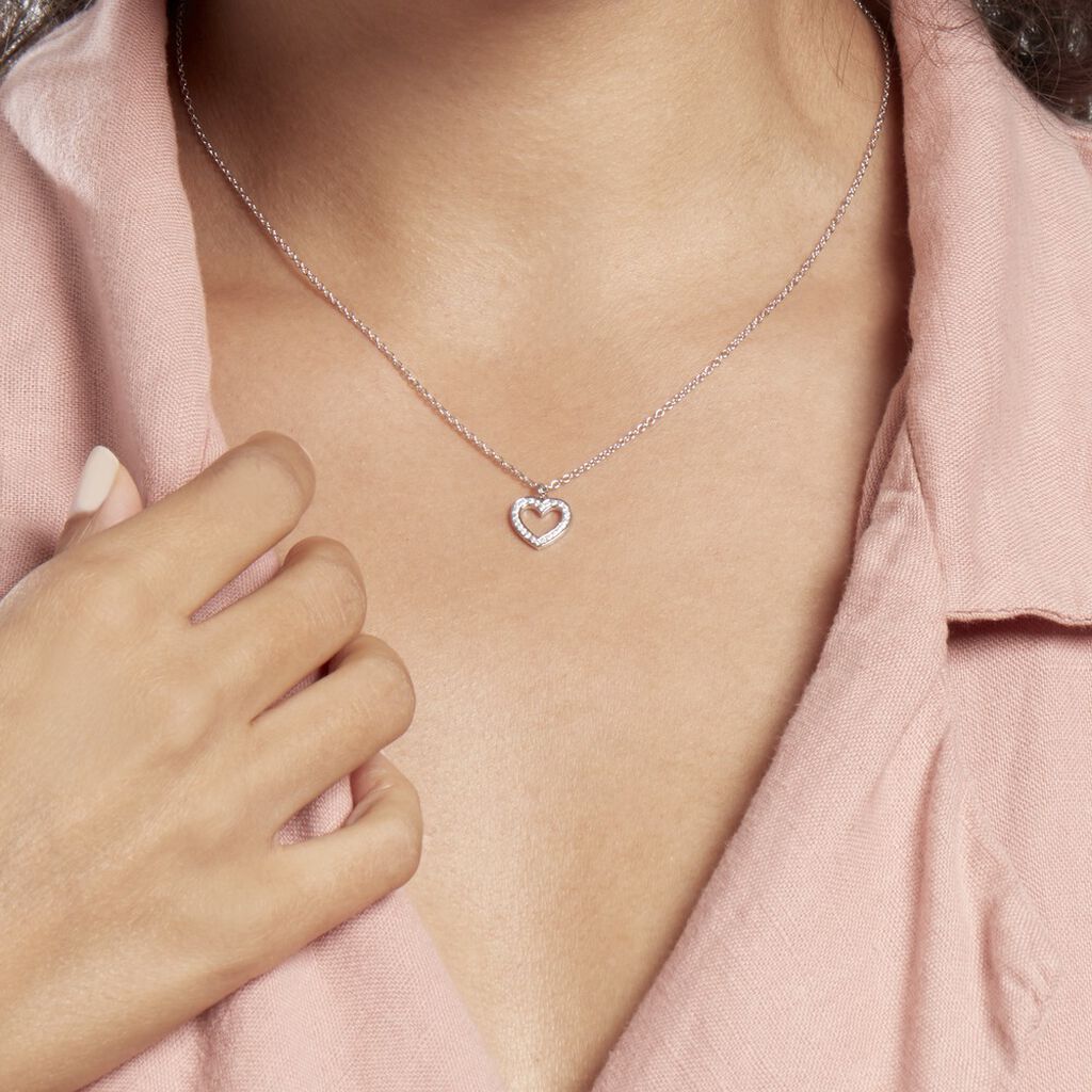 Collier Quintin Argent Oxyde De Zirconium - Colliers fantaisie Femme | Histoire d’Or