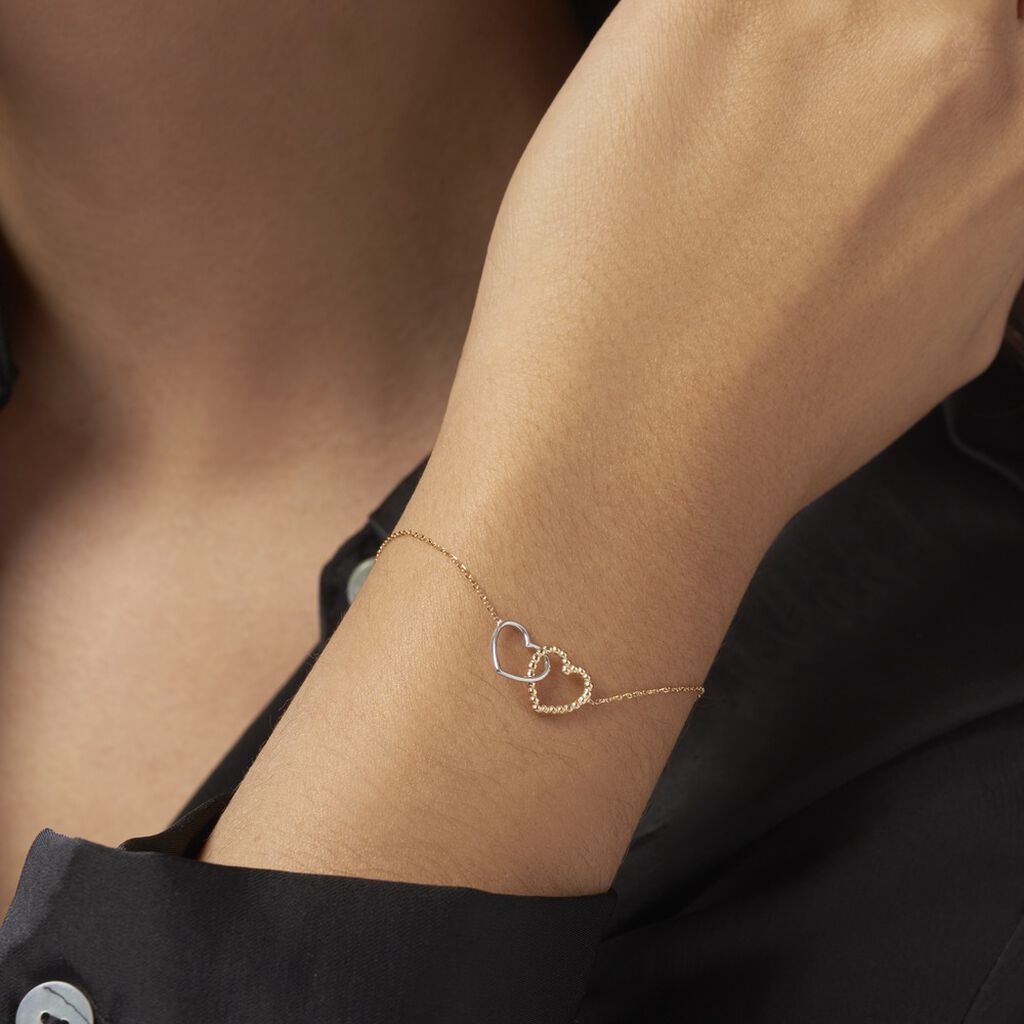 Bracelet Elizabeta Or Bicolore - Bracelets Femme | Histoire d’Or