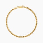 Bracelet Cordelia Argent Dor&eacute; A L'Or 750/1000 - Bijoux sans pierre Femme | Histoire d&rsquo;Or