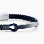 Bracelet Jourdan Donovan Acier Noir - Bracelets Homme | Histoire d&rsquo;Or