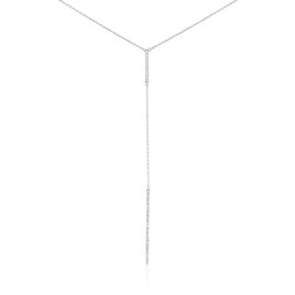 Collier De Dos Indigo Argent Oxydes - Sautoirs Femme | Histoire d’Or