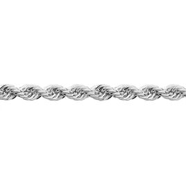 Collier Jerry Maille Corde Or Blanc - Chaines Femme | Histoire d’Or