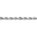 Collier Jerry Maille Corde Or Blanc - Chaines Femme | Histoire d’Or