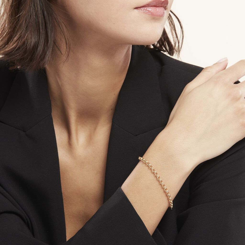 Bracelet Maille Or Jaune Jodie - Bracelets chaîne Femme | Histoire d’Or