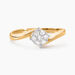 Bague Solitaire Lysia Or Jaune Diamant