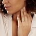 Bague Solena Or Blanc Diamant - Bagues avec pierre Femme | Histoire d’Or