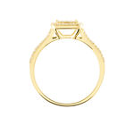 Bague 1986 Or Jaune Diamant - Bagues avec pierre Femme | Histoire d&rsquo;Or