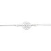 Bracelet Enaelle Argent Blanc Perle D'imitation Et Aigue Marine - Bracelets fantaisie Femme | Histoire d’Or