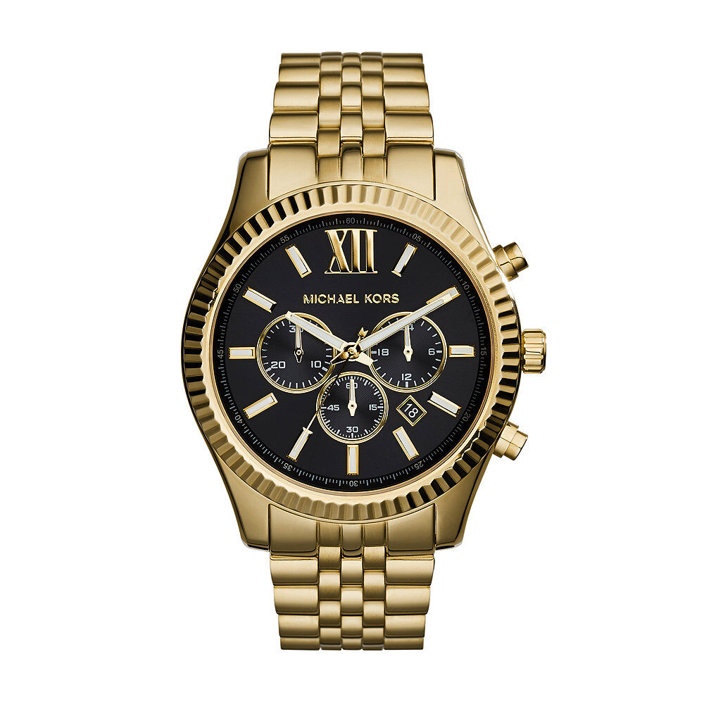 Montres Michael Kors MK8286 Acier Boucle déployante simple Jaune Ronde -  HIMHJ1N2440 • Histoire d'Or